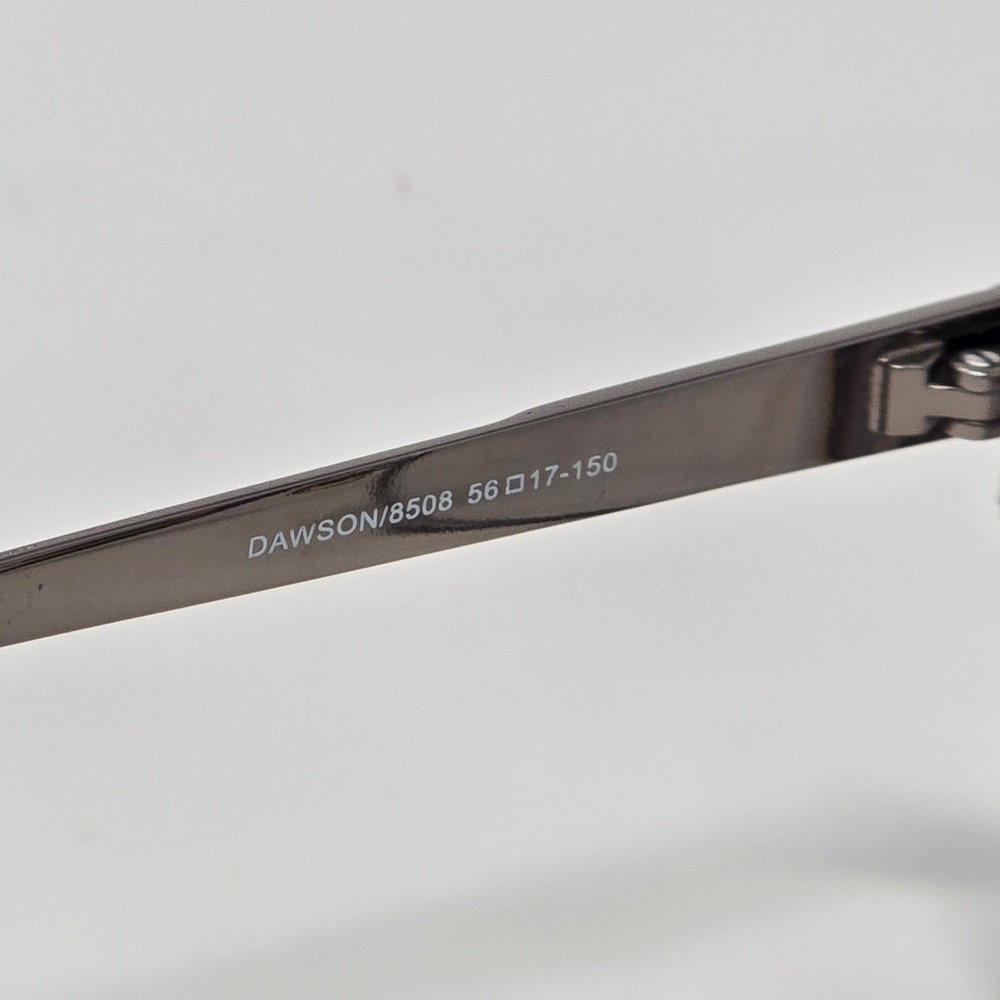 Seraphin Dawson Eyeglasses Frames Handmade Japan Rectangular Gunmetal 56-17-150 - Picture 7 of 7